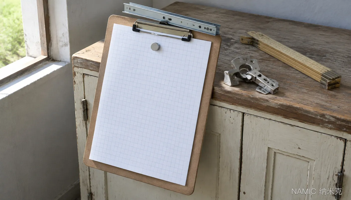 NAMIC 纳米克 夹板压住空白盘点格