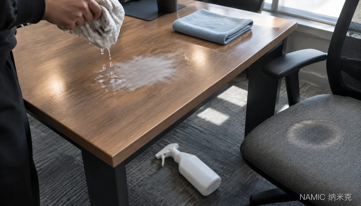 NAMIC 纳米克过湿抹布与强溶剂对饰面和面料的伤害