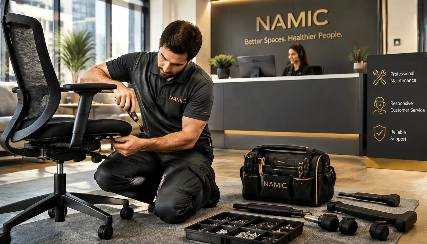 NAMIC 售后与备件闭环:定期回访与问题追溯