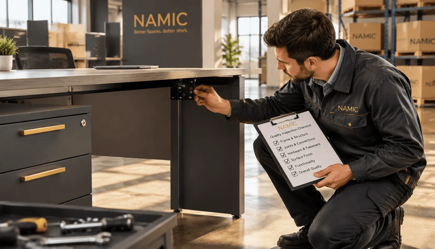 NAMIC 出厂检验:成品逐件检查与包装防护